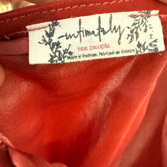 Free People Intimately Rust Red Dress - Picture 8 of 8